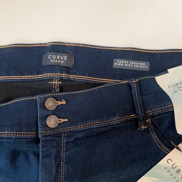 Curve Appeal - Curve Creator High Rise Skinny - Picture 8 of 11